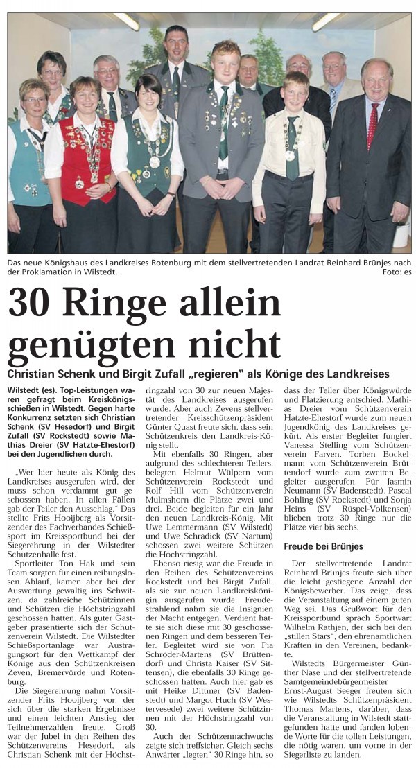 Landkreisk&ouml;nigsschiessen 2008